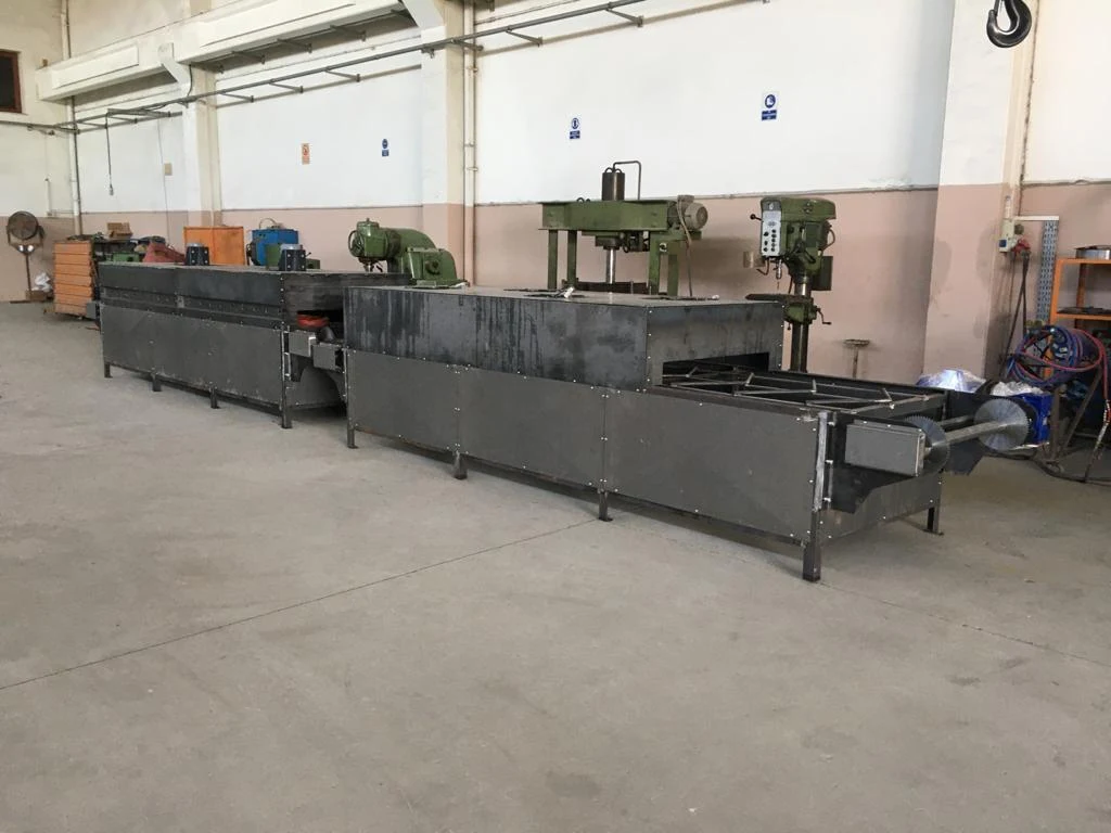 Bahar Makina atölyesinden makina ve üretim alanı